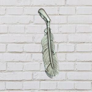 Danforth Pewter Feather Pendant